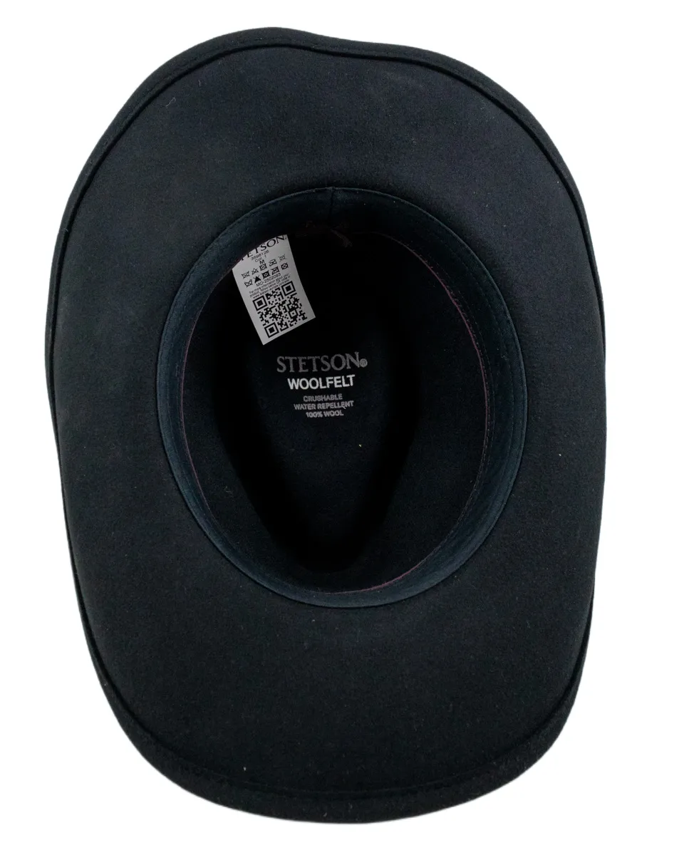 Stetson - Ullhatt - Western Woolfelt - Svart - Image 6