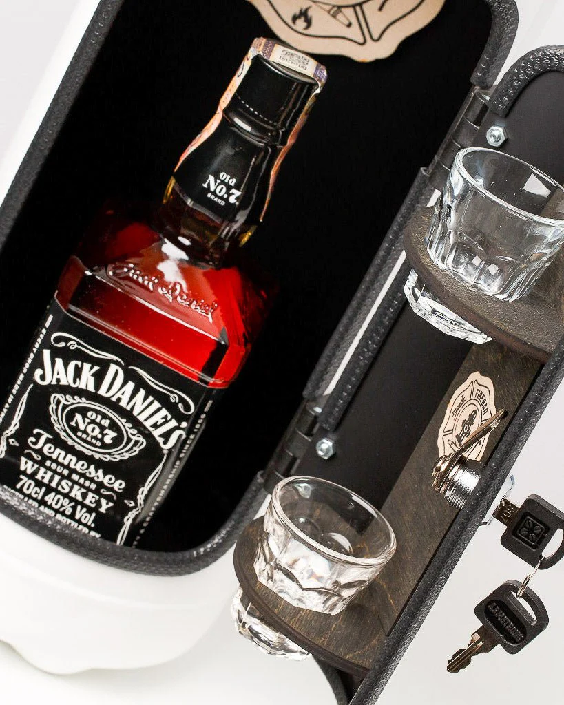 The Jerrycan Bar - Minibar brandsläckare - Vit - Image 3