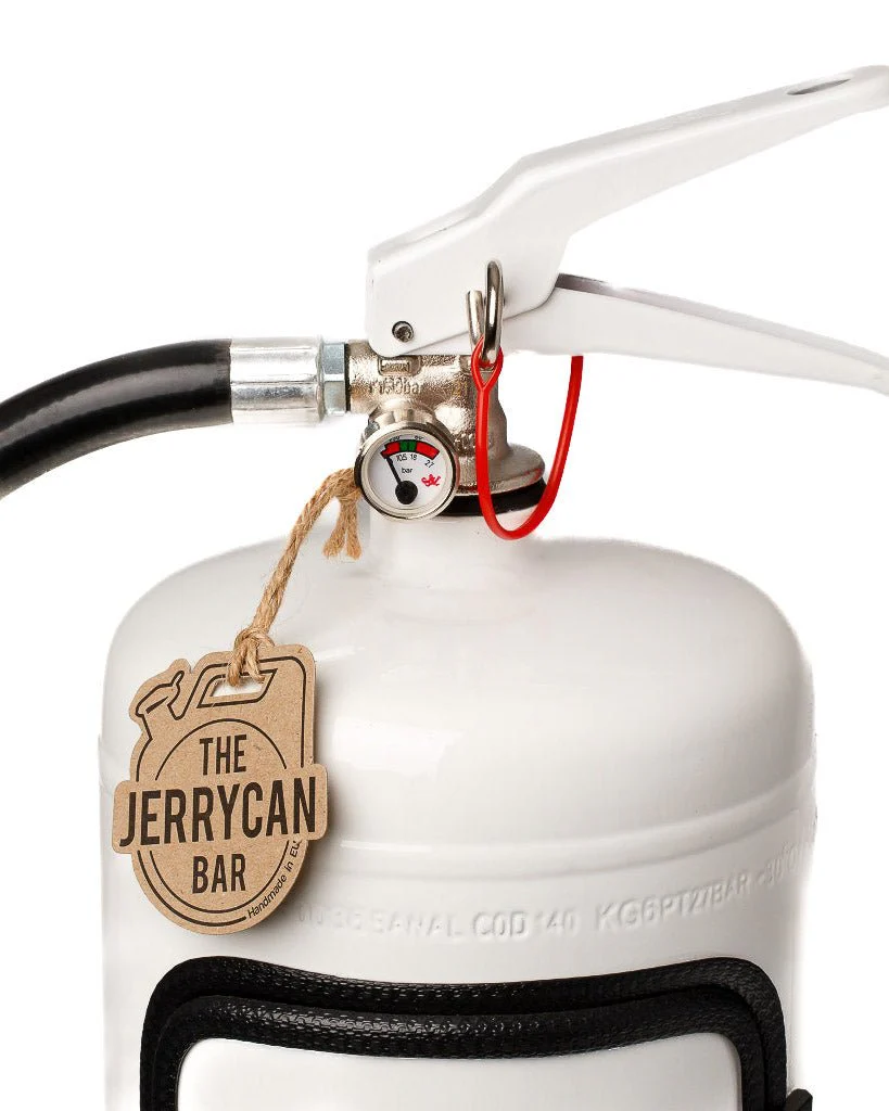 The Jerrycan Bar - Minibar brandsläckare - Vit - Image 4