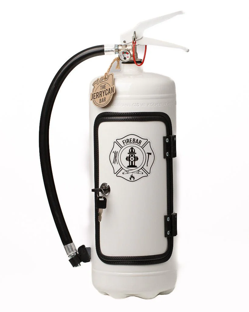The Jerrycan Bar - Minibar brandsläckare - Vit - Image 6