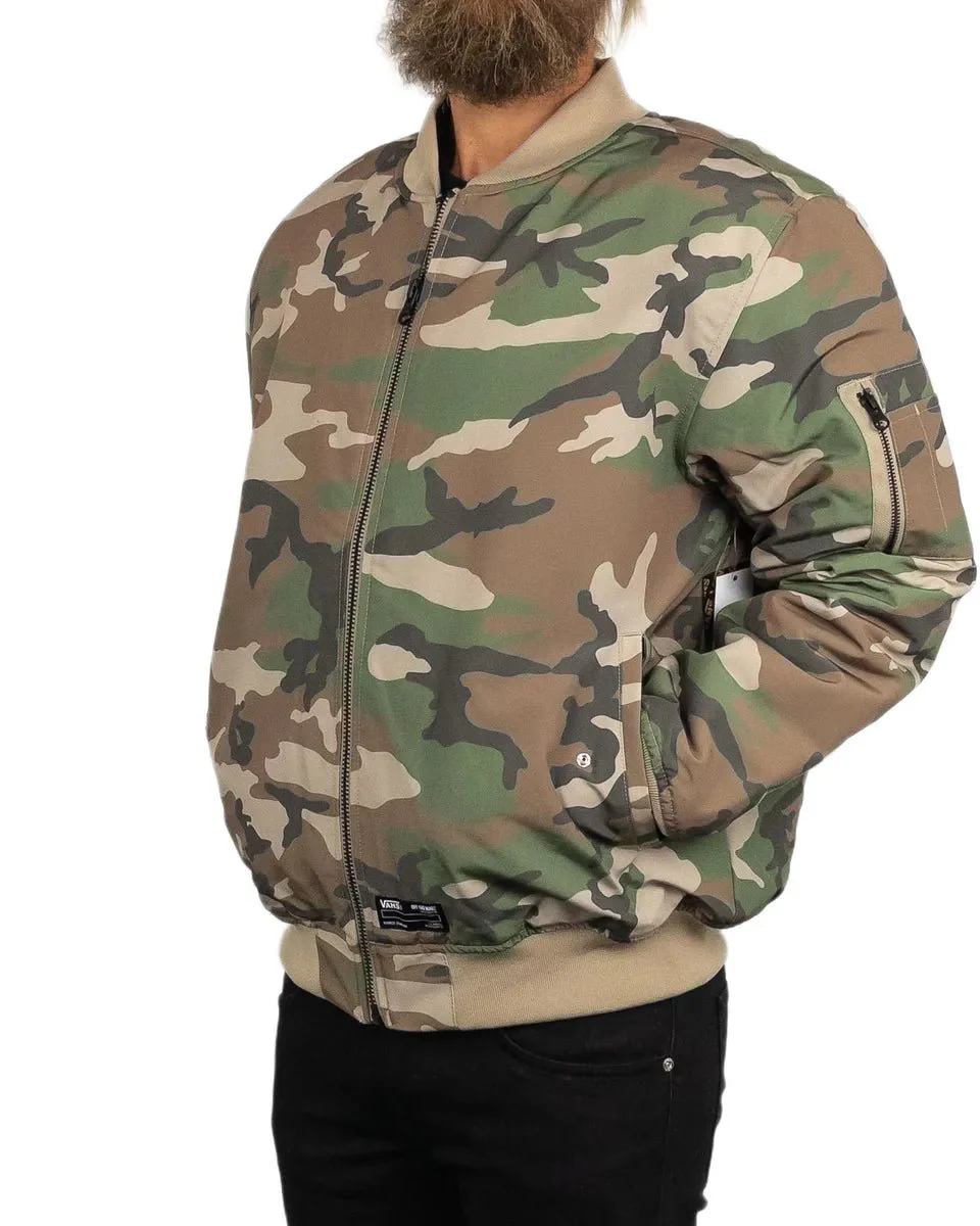 Vans - Bomberjacka Camoflauge - Copley - Grön - Image 4