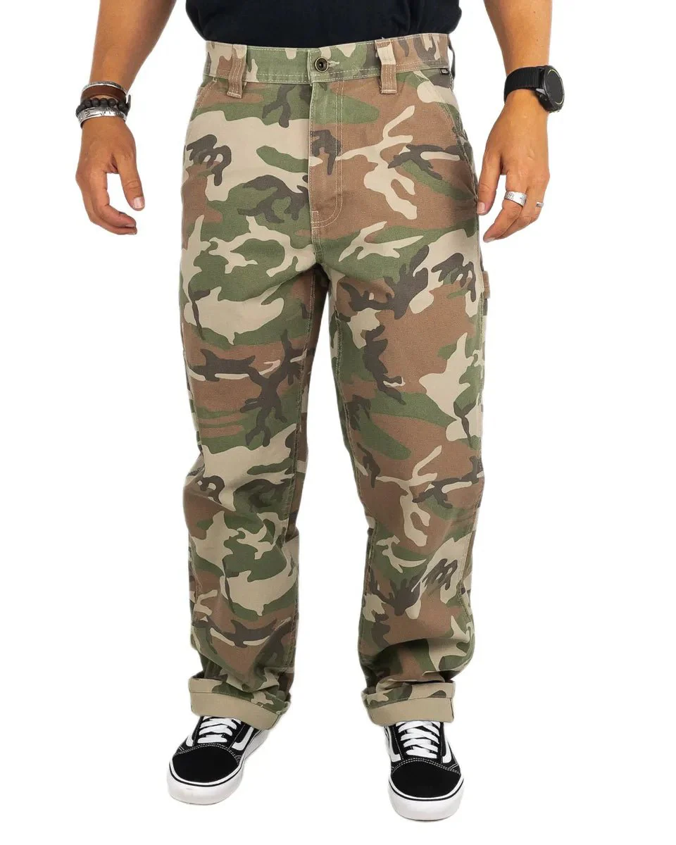 Vans - Drill Chore Canvas Byxor - Vintage Camo - Image 5