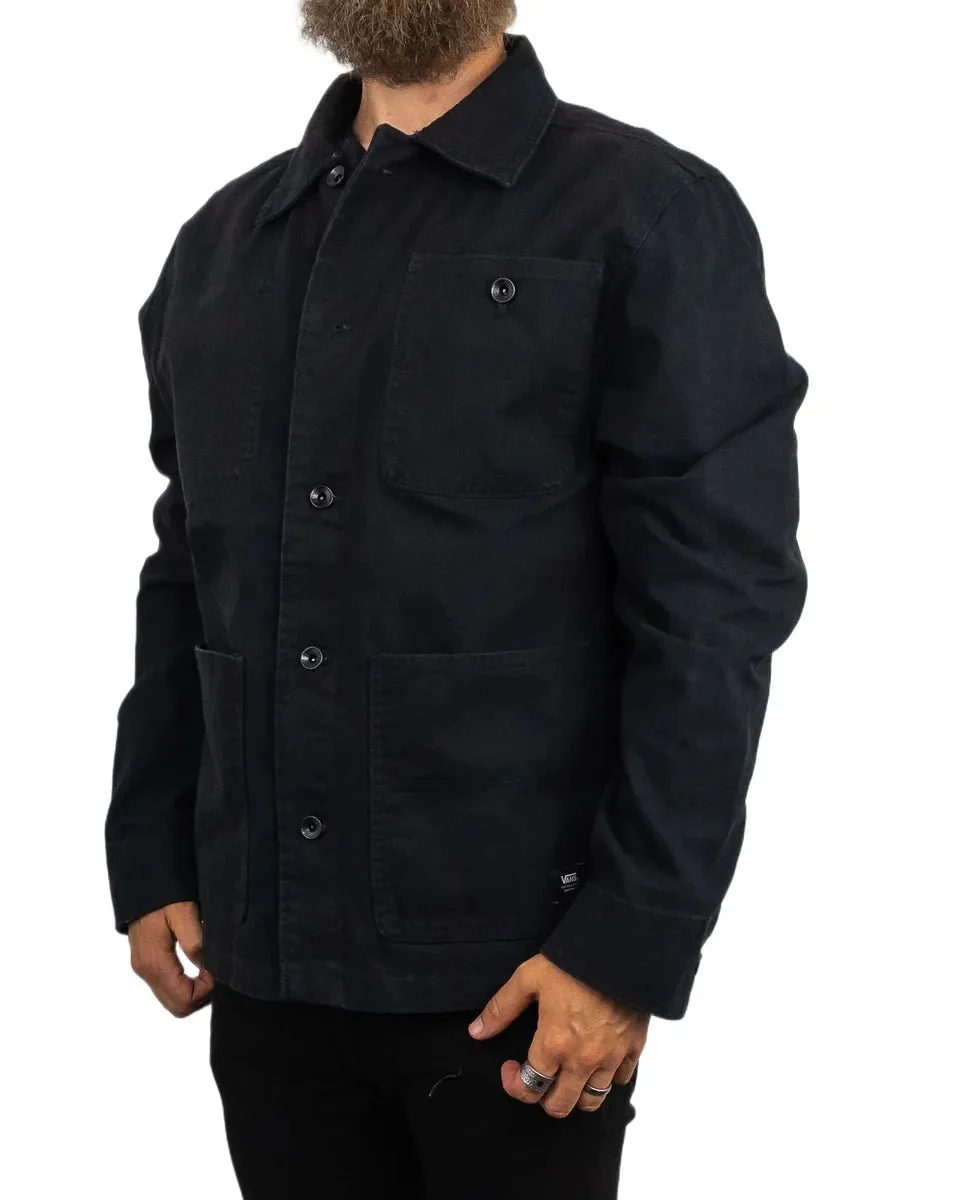 Vans - Drill Chore Canvas Jacka - Svart - Image 3