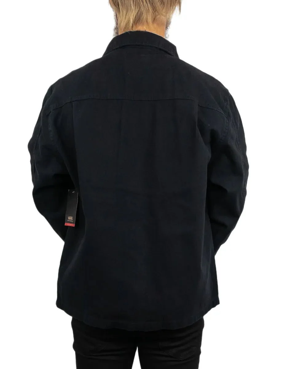 Vans - Drill Chore Canvas Jacka - Svart - Image 4