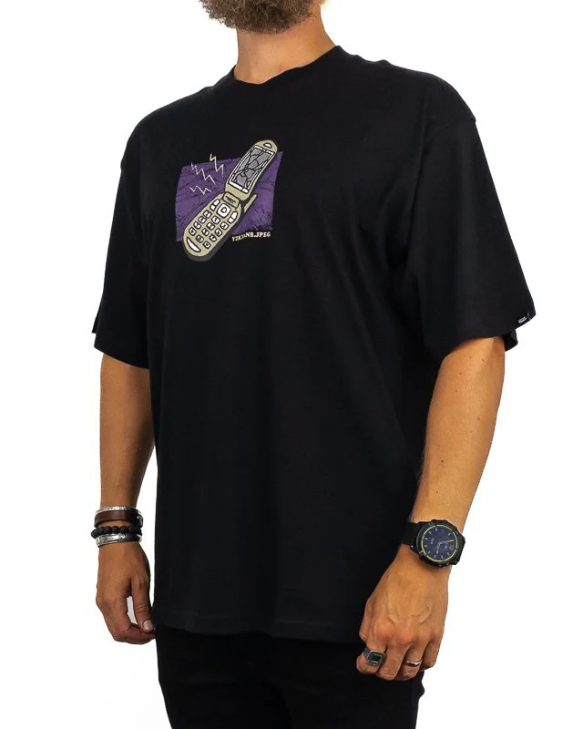 Vans - Old school mobil t-shirt - Take the call - Svart - Image 3