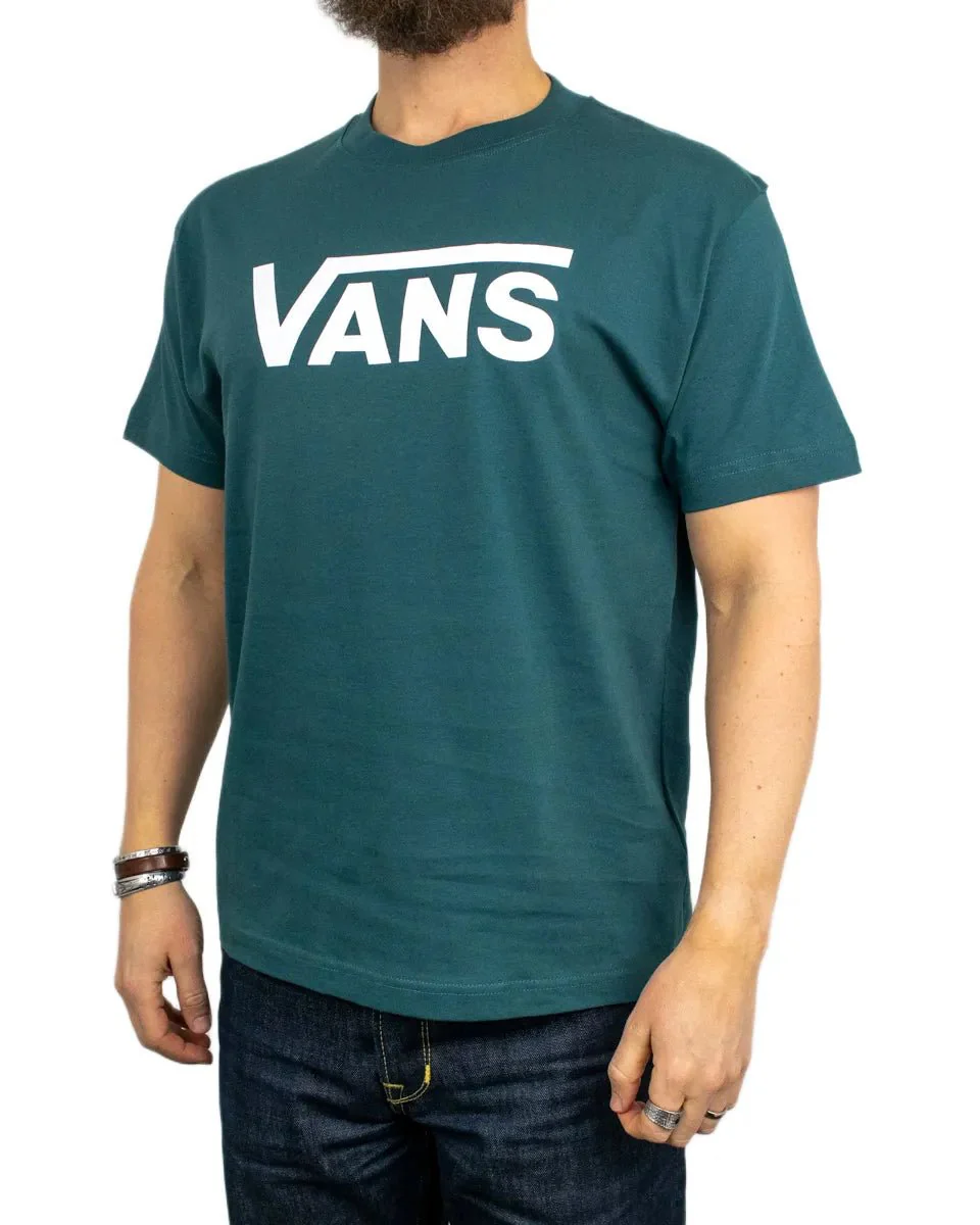 Vans - T-Shirt - Classic Logo - Mystic Moss - Grön - Image 2