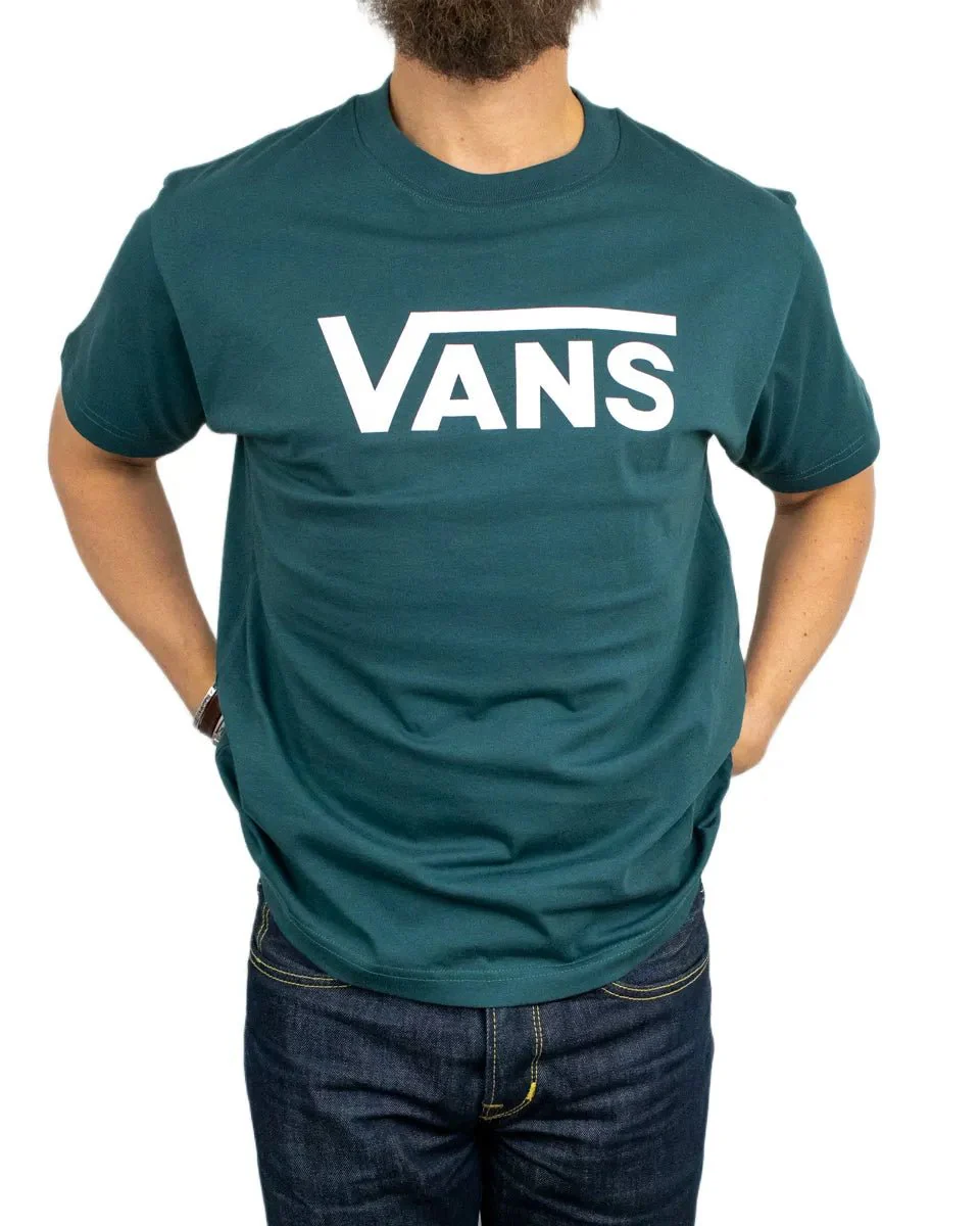 Vans - T-Shirt - Classic Logo - Mystic Moss - Grön - Image 4