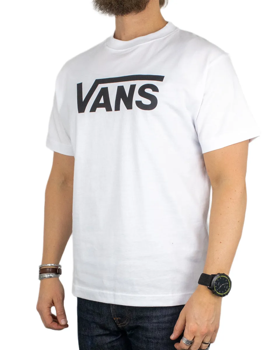 Vans - T-Shirt - Classic Logo - Vit - Image 3