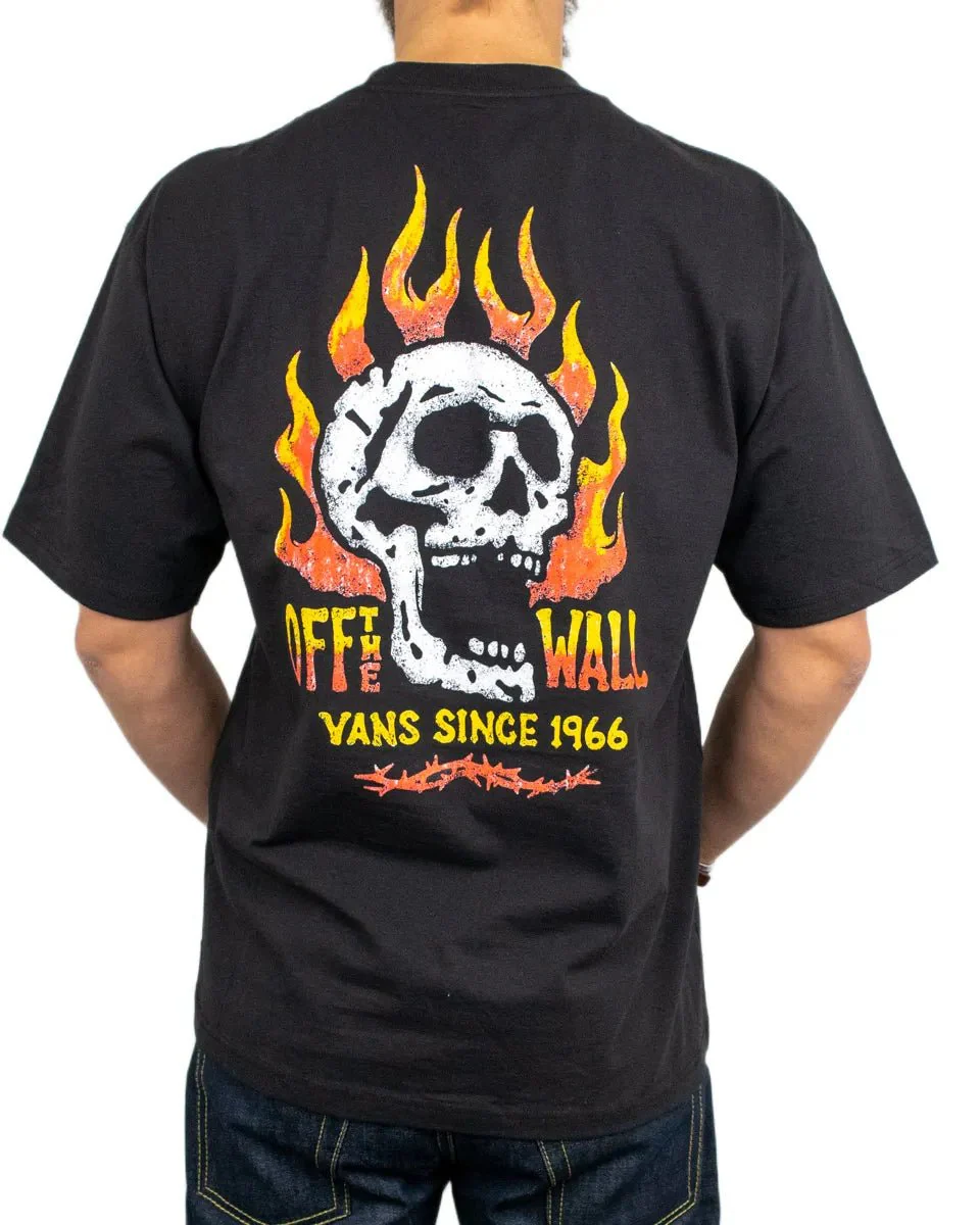 Vans - T-Shirt - Döskalle - Fever - Svart