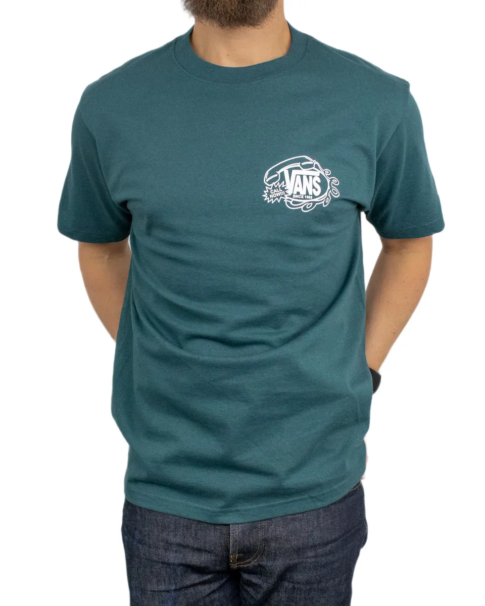 Vans - T-Shirt - Hot lines - Grön - Image 4