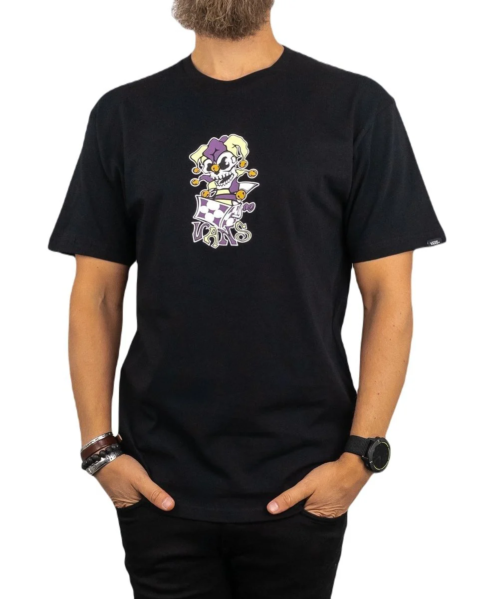 Vans - T-shirt med Clowndöskalle - Prankster - Svart - Image 3
