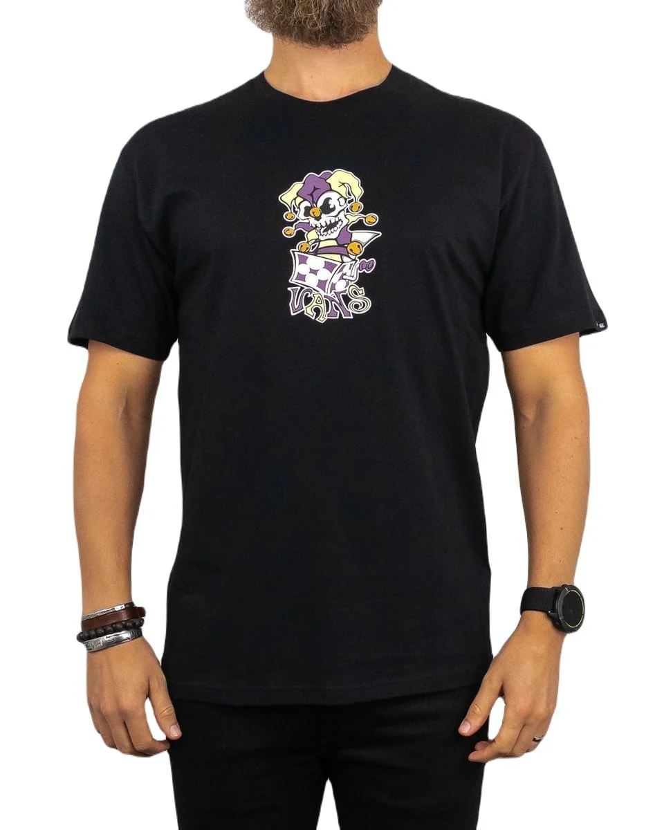 Vans - T-shirt med Clowndöskalle - Prankster - Svart - Image 4
