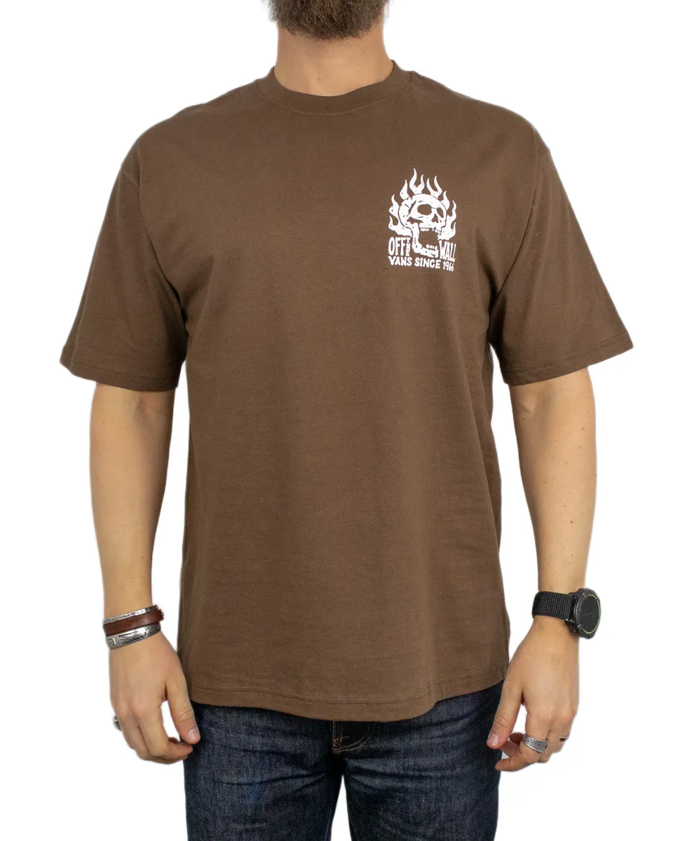 Vans - T-Shirt - Fever - Döskalle - Brun - Image 2