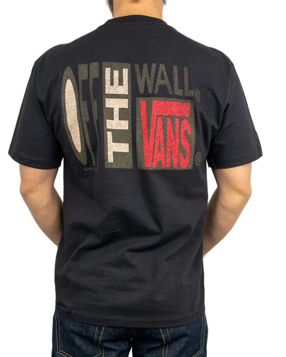 Vans - T-Shirt - Stretch Stack Crackle - Svart