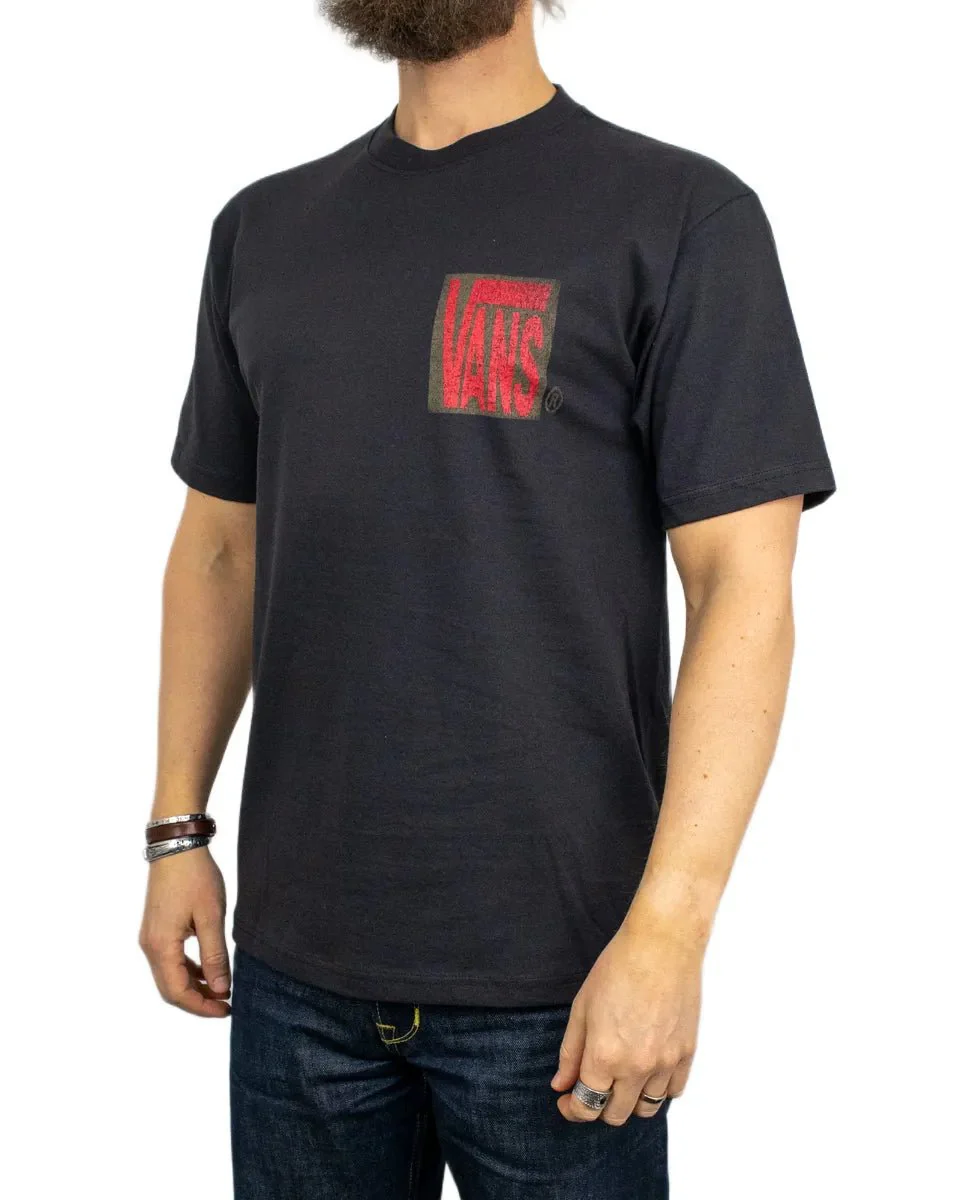 Vans - T-Shirt - Stretch Stack Crackle - Svart - Image 2