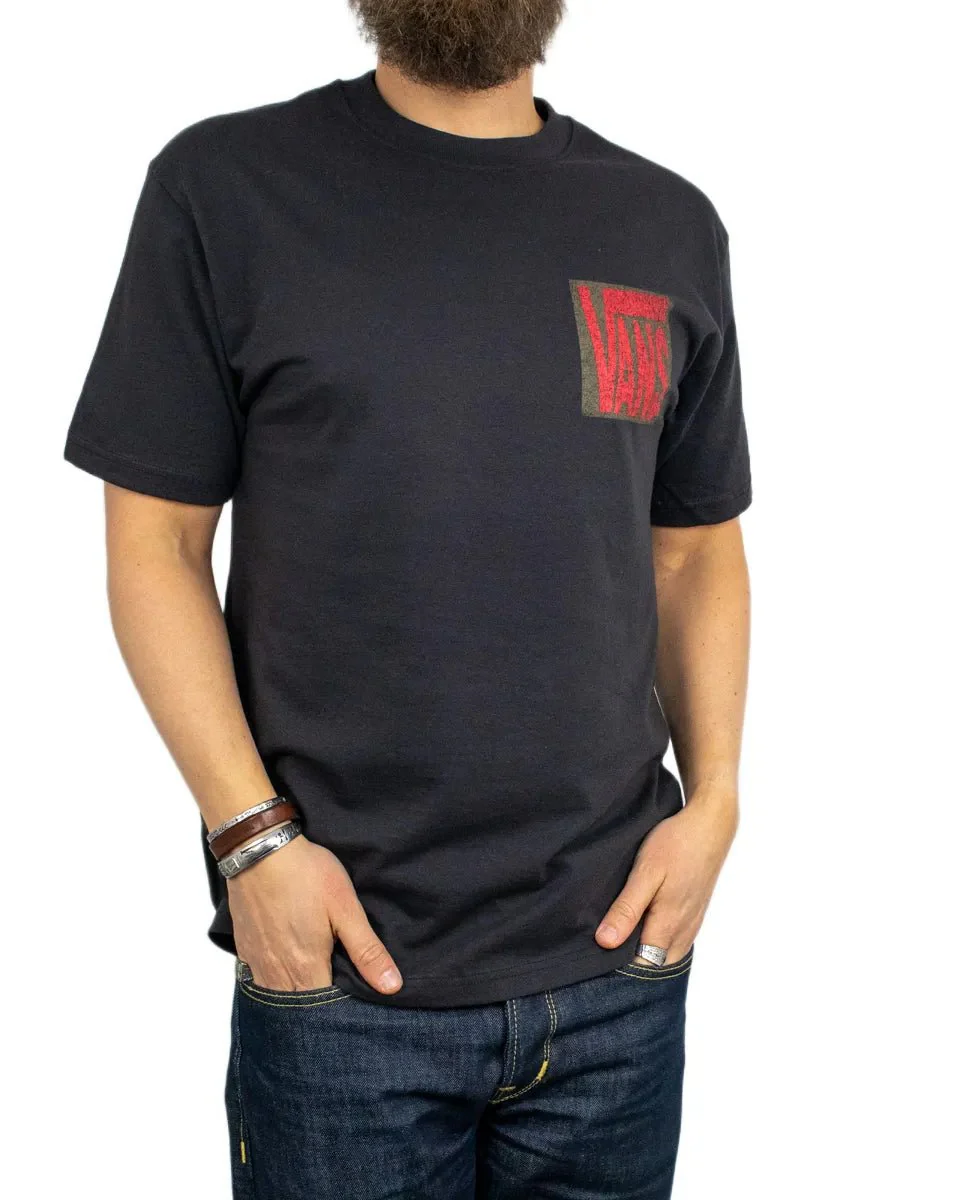 Vans - T-Shirt - Stretch Stack Crackle - Svart - Image 4