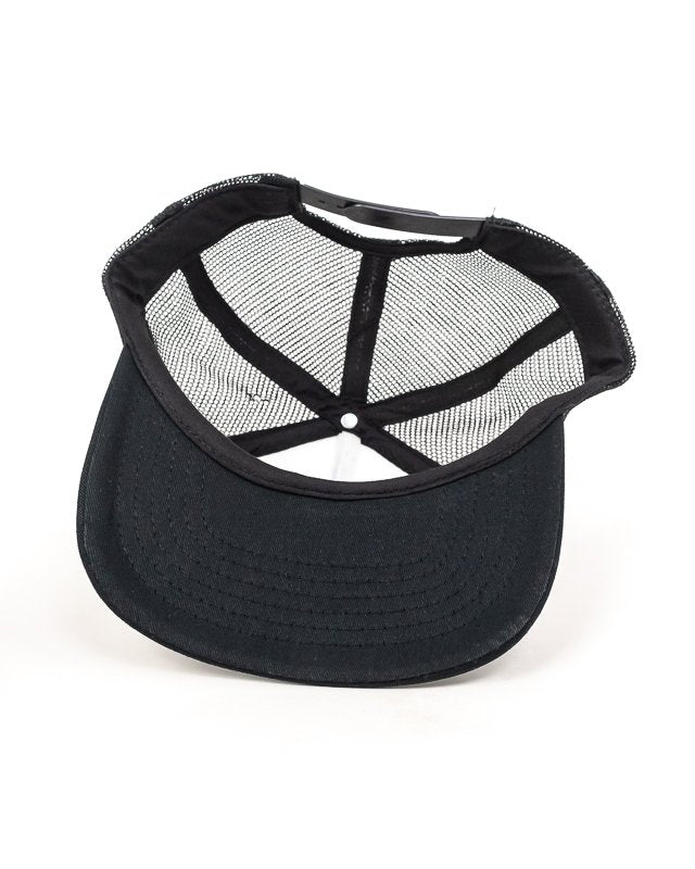 Vintage Snapback Foam Trucker - Vit / Svart - Image 5