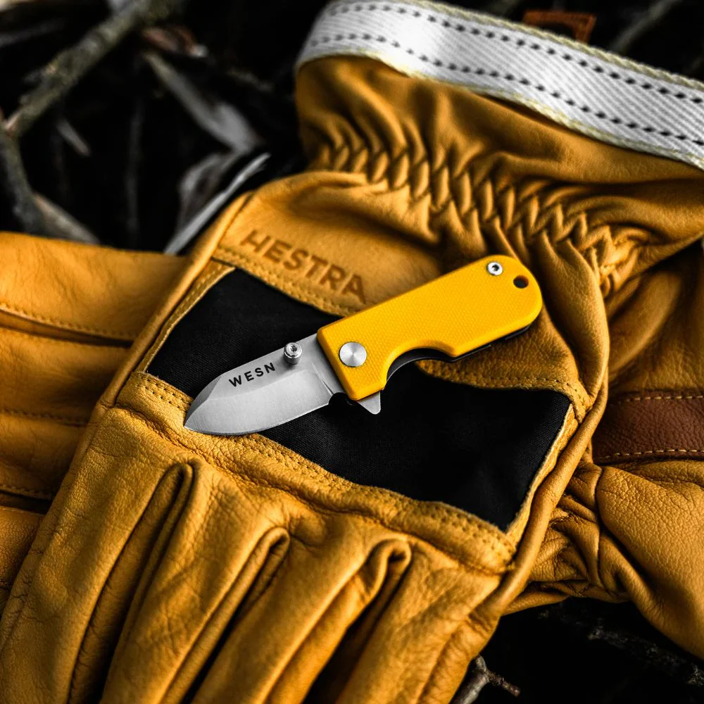 WESN - Fickkniv - Microblade - Gul - Image 7