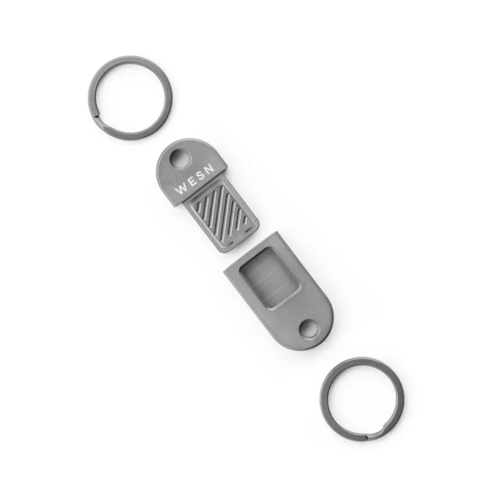 WESN - Quick Release nyckelring - The QR - Titanium - Image 2