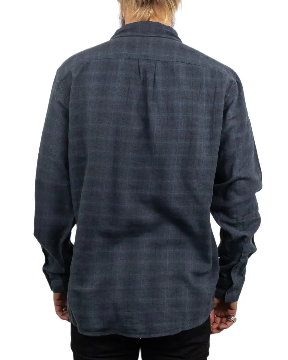 Wrangler - Flanell Skjorta - 1pkt Rutig - Grå - Image 4