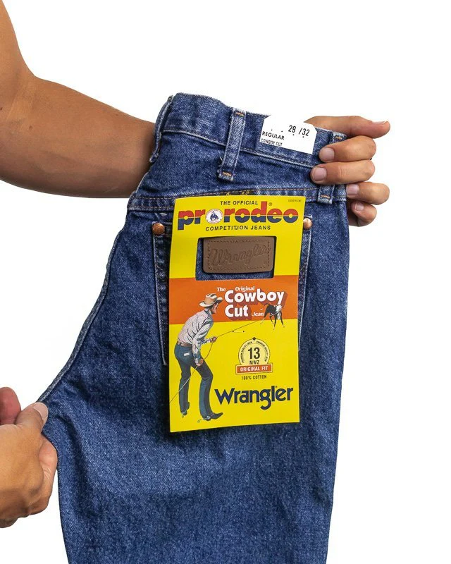 Wrangler - Jeans 100% Bomull Stentvättade - 13MWZ Cowboycut - Image 3