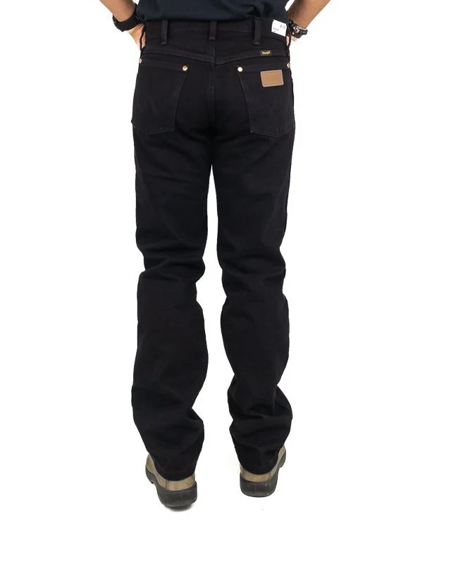 Wrangler - Jeans 100% Bomull Svart - 13MWZ Cowboycut - Image 5