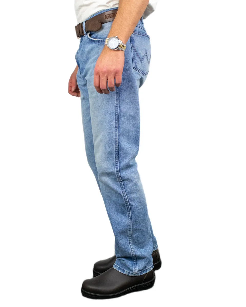 Wrangler - Jeans - 13MWZ Cowboy Cut - Jetstream - Ljusblå - Image 4