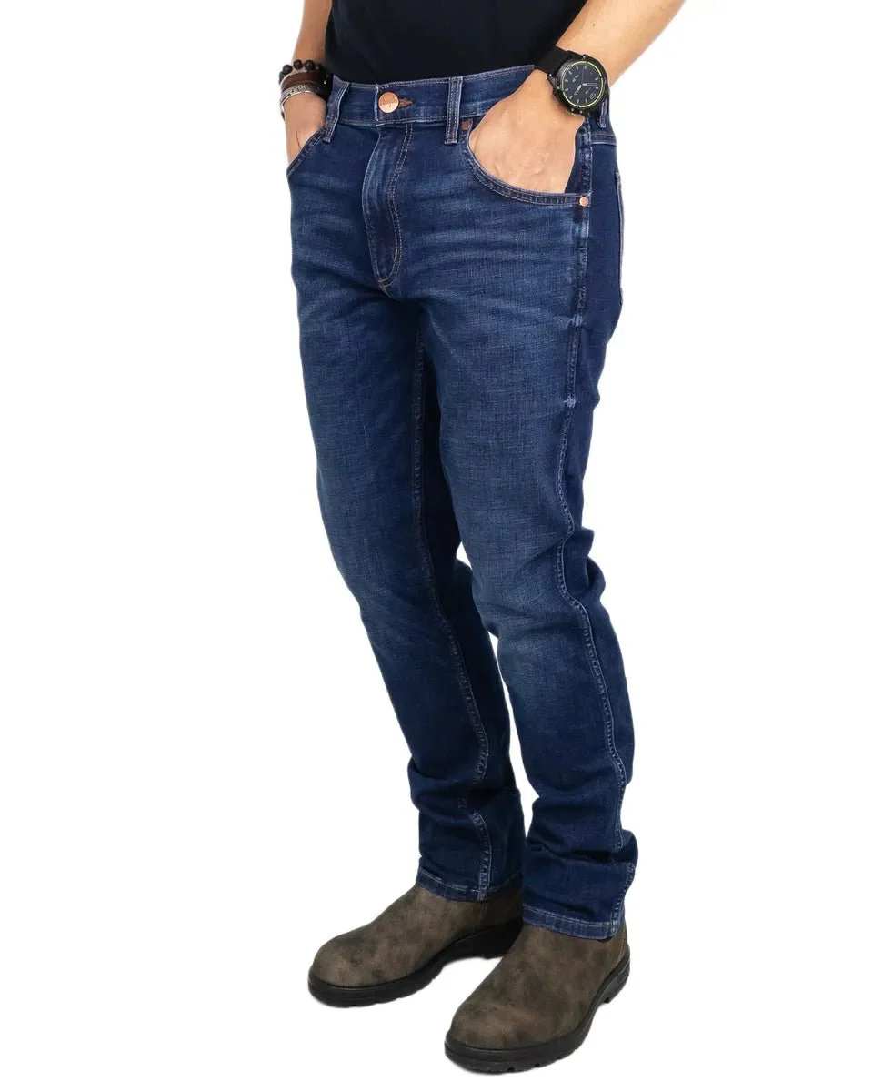 Wrangler - Jeans - Greensboro For real - Blå - Image 2