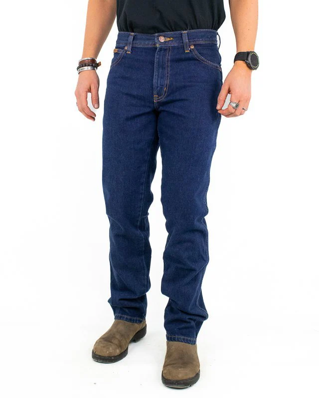 Wrangler - Jeans Mörkblå 100% Bomull - Texas