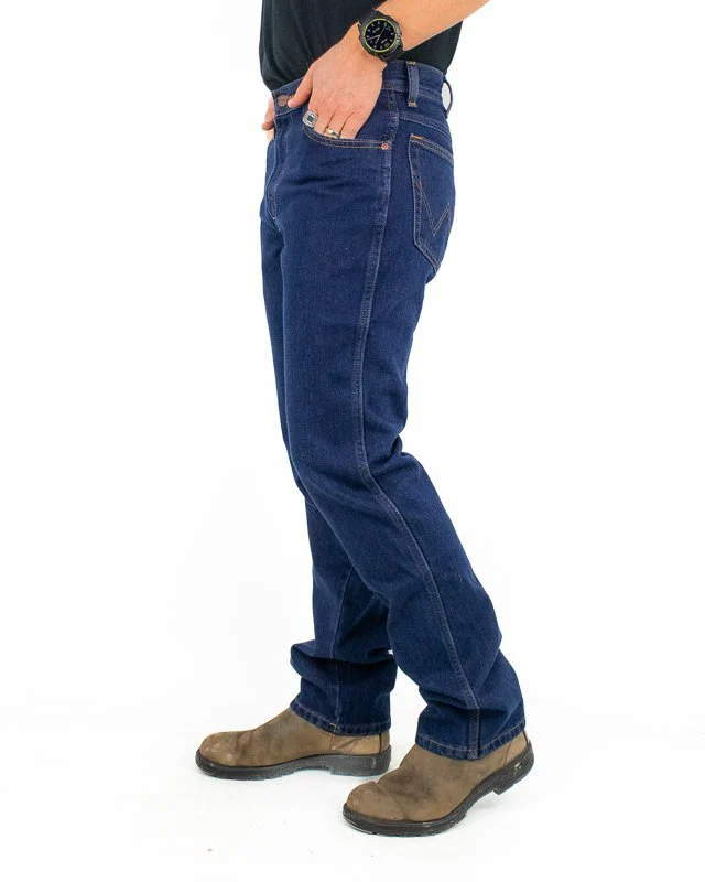 Wrangler - Jeans Mörkblå 100% Bomull - Texas - Image 3