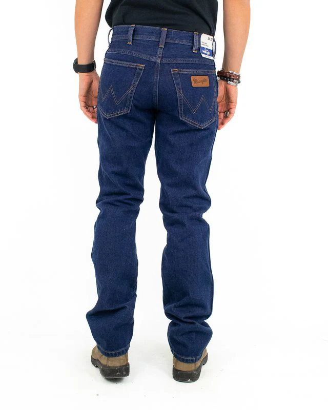 Wrangler - Jeans Mörkblå 100% Bomull - Texas - Image 4
