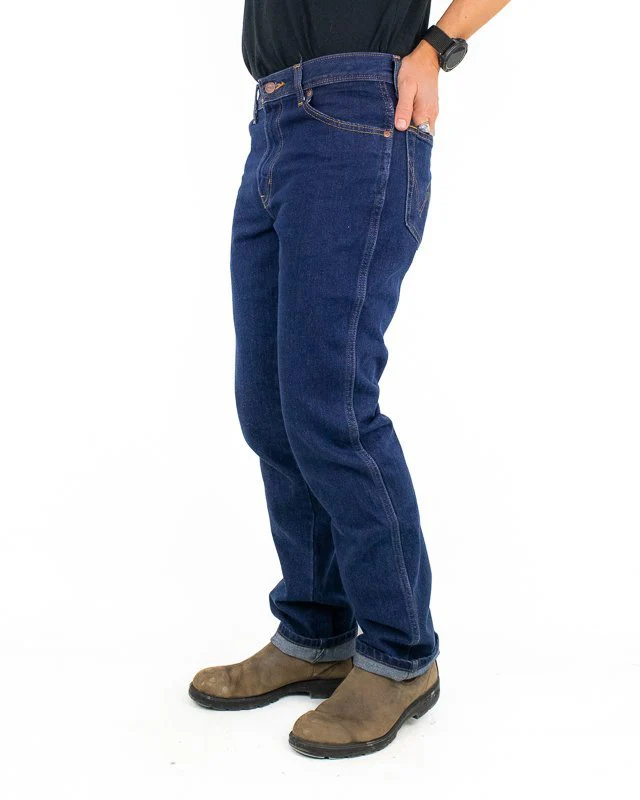 Wrangler - Jeans Mörkblå 100% Bomull - Texas - Image 5