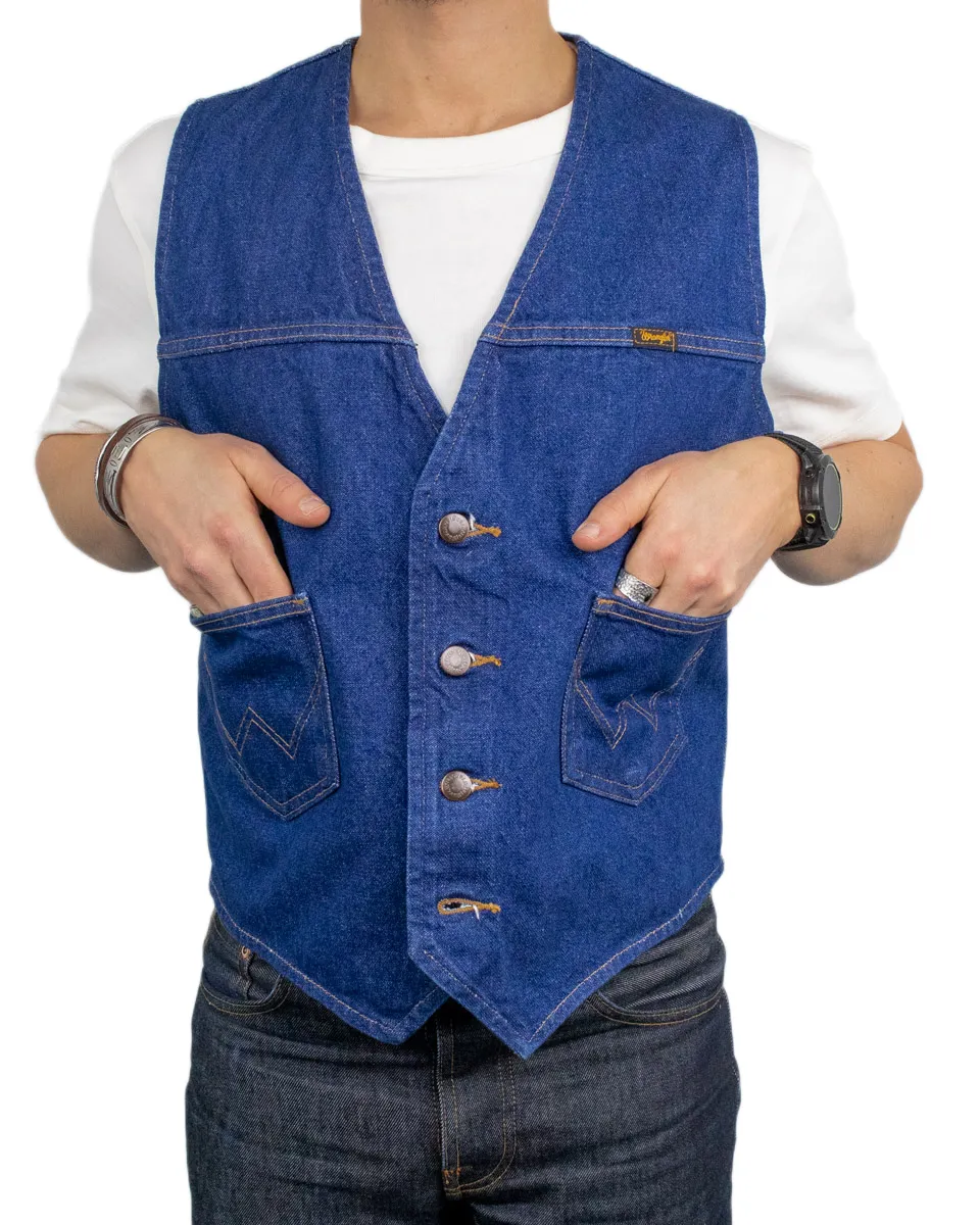 Wrangler - Jeansväst - Cowboy Cut - Blå - Image 2