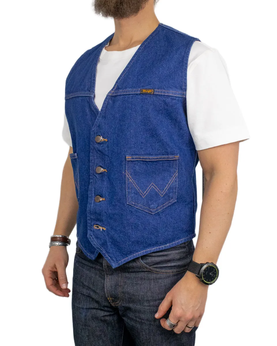 Wrangler - Jeansväst - Cowboy Cut - Blå - Image 3