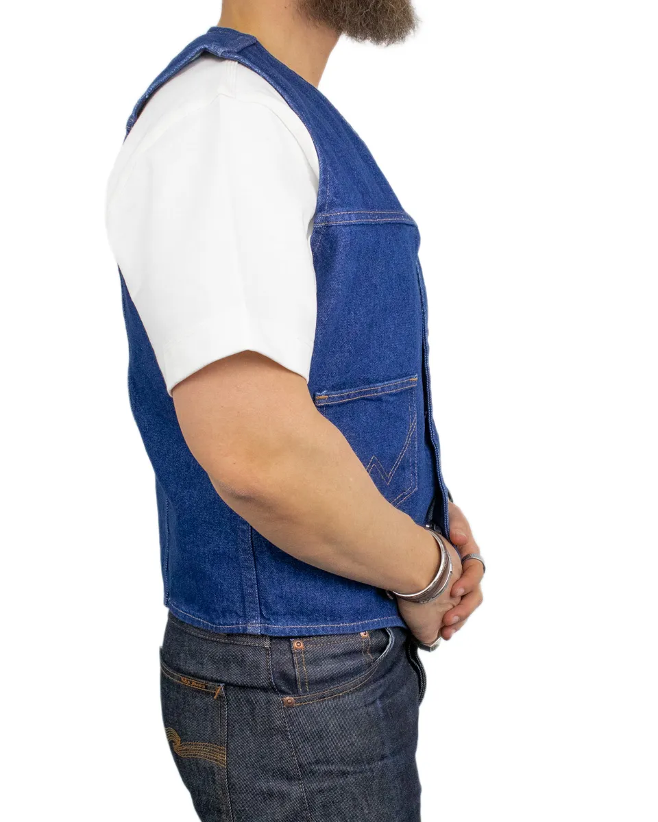Wrangler - Jeansväst - Cowboy Cut - Blå - Image 5