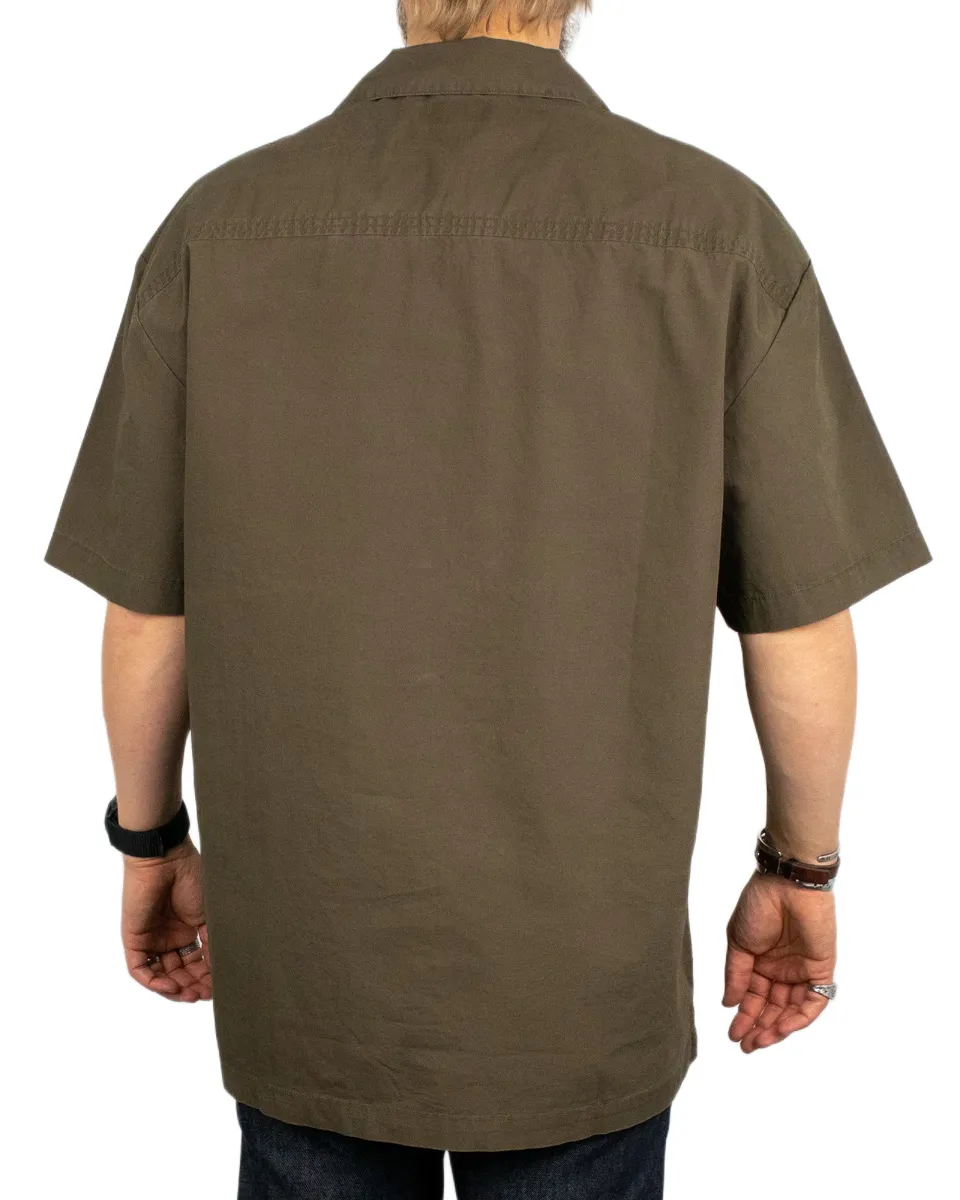 Wrangler - Kortärmad Skjorta Oversize - Casey Jones Utility - Brun - Image 4