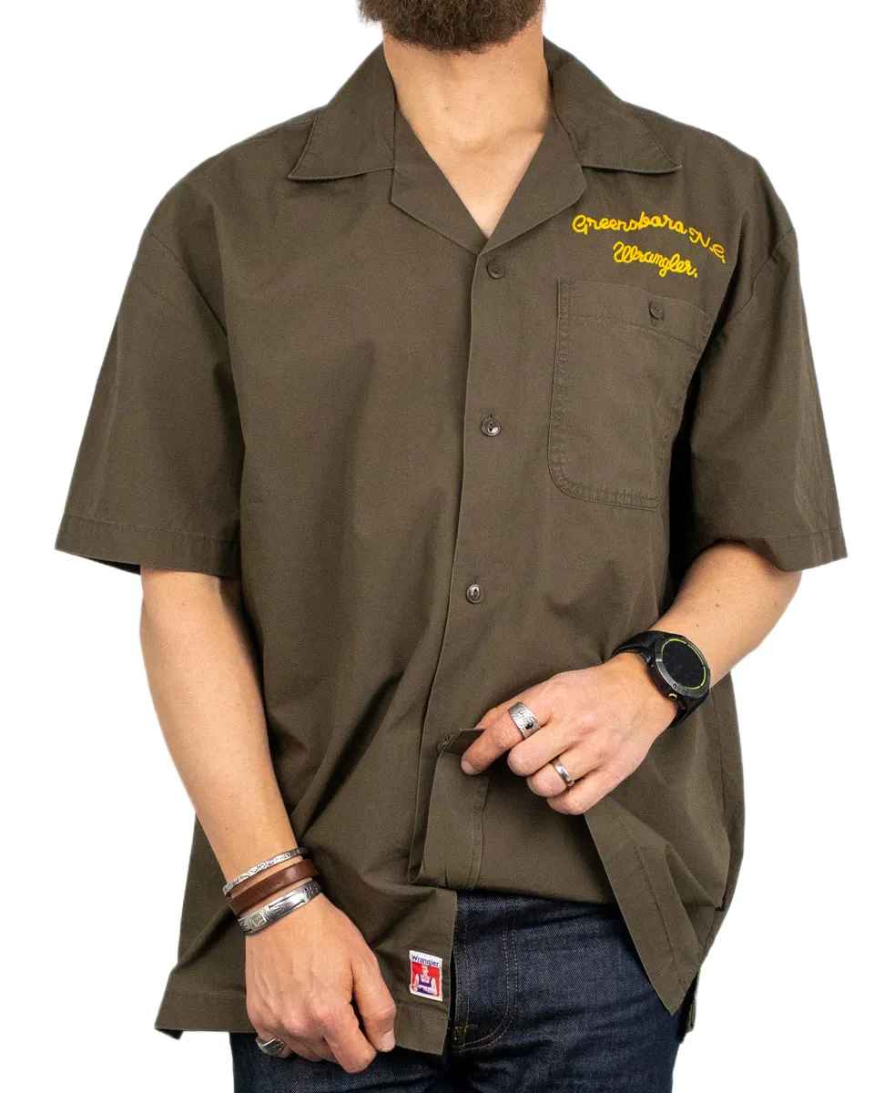 Wrangler - Kortärmad Skjorta Oversize - Casey Jones Utility - Brun - Image 5