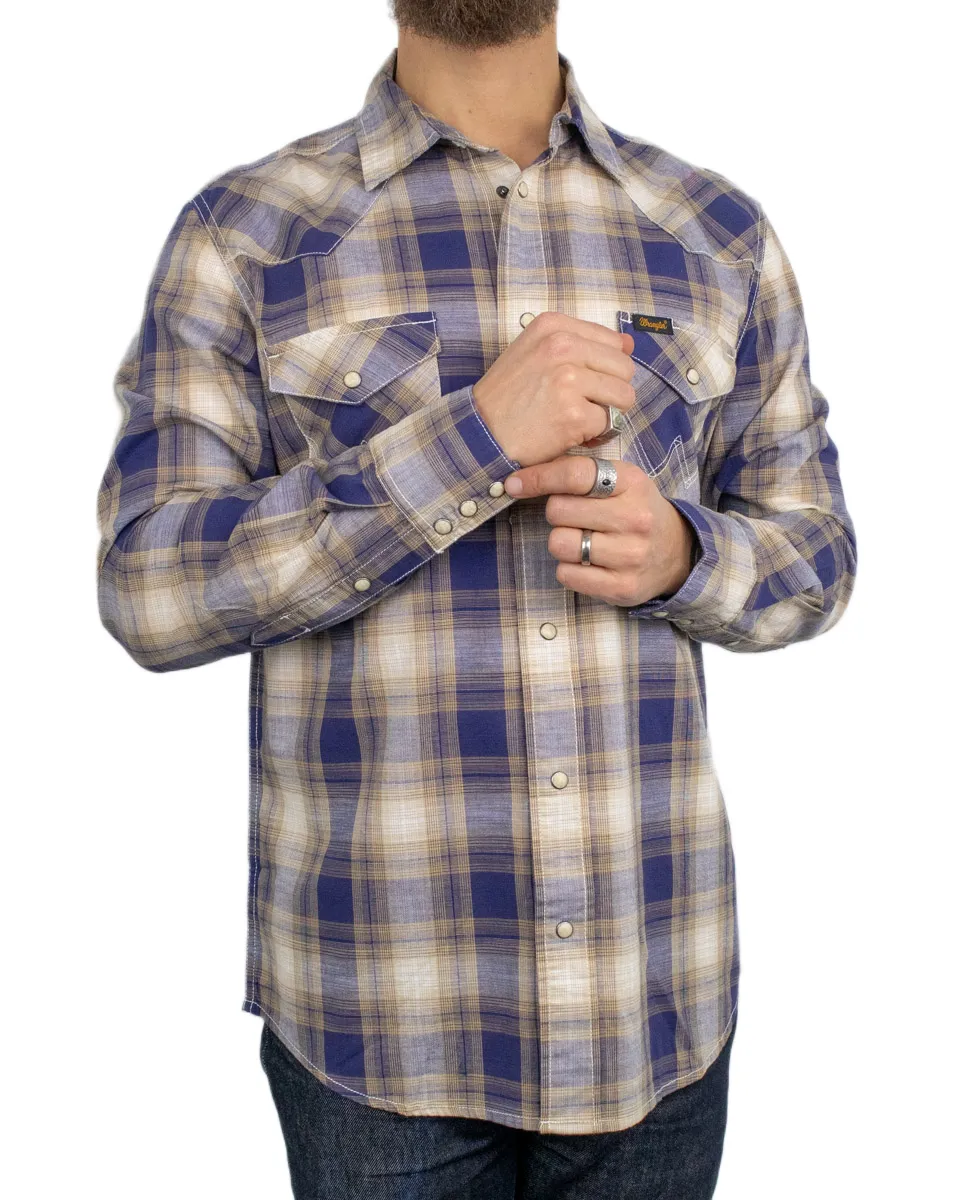 Wrangler - Skjorta - Western Indigo - Blå - Image 2